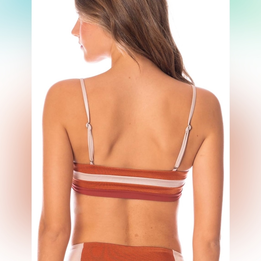 Maaji Reversible Storm Bikini Top, NEW - Picture 2 of 9